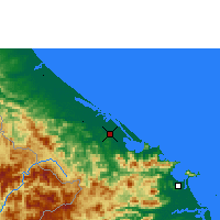 Nearby Forecast Locations - Хюэ - карта