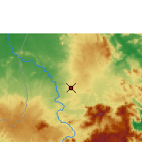 Nearby Forecast Locations - Буонметхуот - карта