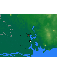 Nearby Forecast Locations - Хошимин - карта