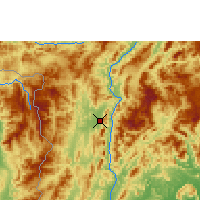 Nearby Forecast Locations - Сайнябули - карта