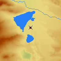 Nearby Forecast Locations - Бурултокай - карта