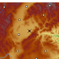 Nearby Forecast Locations - Динсян - карта