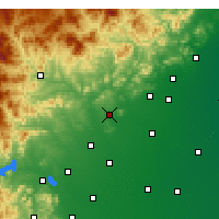 Nearby Forecast Locations - Цюйян - карта