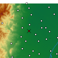 Nearby Forecast Locations - Nanhe - карта