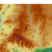 Nearby Forecast Locations - Циньшуй - карта