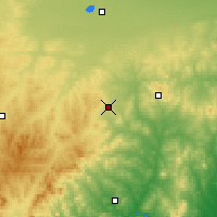 Nearby Forecast Locations - Baoguotu - карта