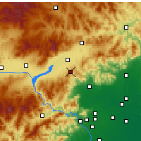 Nearby Forecast Locations - Бадалин - карта