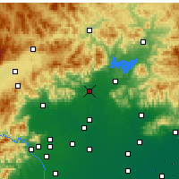 Nearby Forecast Locations - Хуайжоу - карта