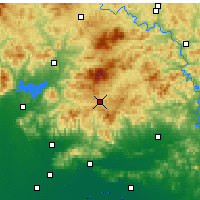 Nearby Forecast Locations - Xinglong - карта