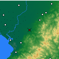 Nearby Forecast Locations - Хайчэн - карта