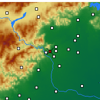 Nearby Forecast Locations - Шицзиншань - карта