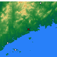 Nearby Forecast Locations - Чжуанхэ - карта