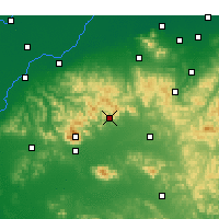 Nearby Forecast Locations - Huanghua - карта