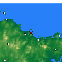 Nearby Forecast Locations - Яньтай - карта