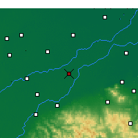 Nearby Forecast Locations - Цзиян - карта
