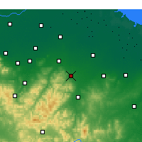 Nearby Forecast Locations - Цинчжоу - карта