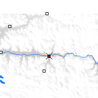 Nearby Forecast Locations - Tsetang - карта