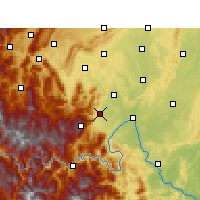 Nearby Forecast Locations - Эмэйшань - карта