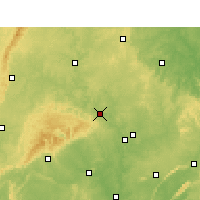 Nearby Forecast Locations - Цзычжун - карта