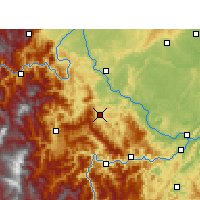 Nearby Forecast Locations - Мучуань - карта