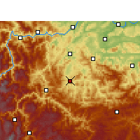 Nearby Forecast Locations - Цзюньлянь - карта