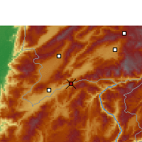 Nearby Forecast Locations - Wantingzhen - карта