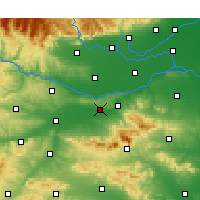 Nearby Forecast Locations - Яньши - карта