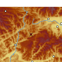 Nearby Forecast Locations - Нинцян - карта