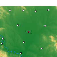 Nearby Forecast Locations - Синье - карта