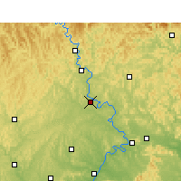 Nearby Forecast Locations - Наньбу - карта