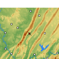 Nearby Forecast Locations - Линьшуй - карта