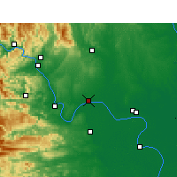 Nearby Forecast Locations - Чжицзян - карта