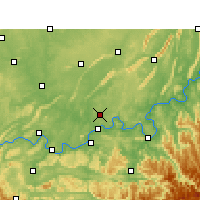 Nearby Forecast Locations - Lu Xian - карта