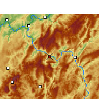 Nearby Forecast Locations - Улун - карта
