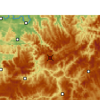 Nearby Forecast Locations - Xishui/GZH - карта