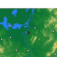 Nearby Forecast Locations - Сянъинь - карта