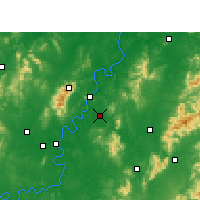 Nearby Forecast Locations - Хэндун - карта