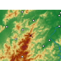 Nearby Forecast Locations - Jinggangshan - карта