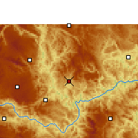 Nearby Forecast Locations - Wangmo - карта