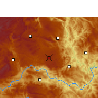 Nearby Forecast Locations - Anlong - карта
