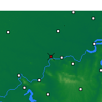 Nearby Forecast Locations - Хуайюань - карта