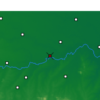 Nearby Forecast Locations - Хуайбинь - карта