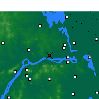 Nearby Forecast Locations - Ичжэн - карта