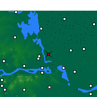 Nearby Forecast Locations - Цзянду - карта