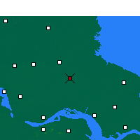 Nearby Forecast Locations - Жугао - карта