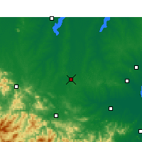 Nearby Forecast Locations - Луань - карта