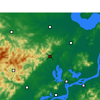 Nearby Forecast Locations - Тунчэн - карта