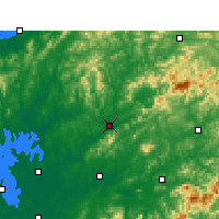 Nearby Forecast Locations - Цзиндэчжэнь - карта