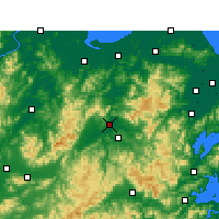 Nearby Forecast Locations - Шэнчжоу - карта