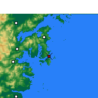 Nearby Forecast Locations - Shipu - карта